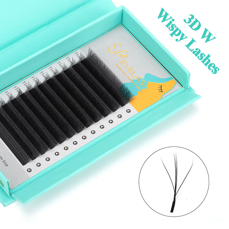 اکستنشن های 3D W Wispy Lash