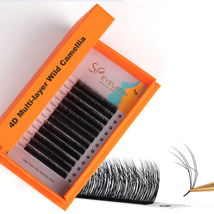چند لایه 4D کرکی شلاق شلاق شلاق های Wispy